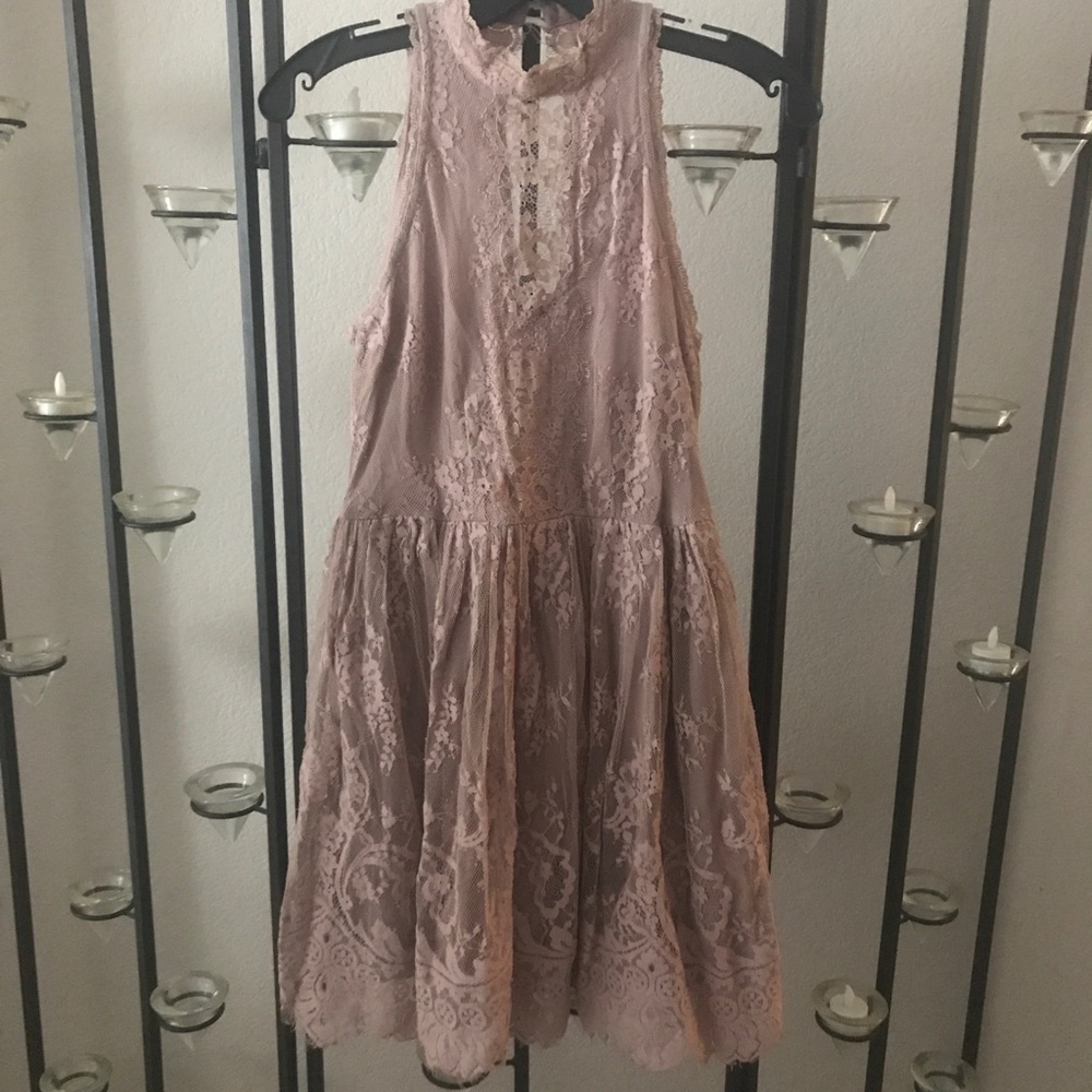 FreePeople lace sleeveless dress